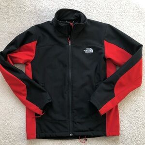The North Face Men's Performance Jacket in Black and Red